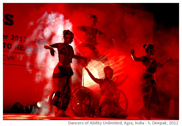 Dancers with disabilities from Ability Unlimited, Agra, India - Image by Sunil Deepak, 2012