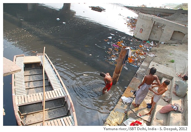 Yamuna river, ISBT Delhi, India - S. Deepak, 2012