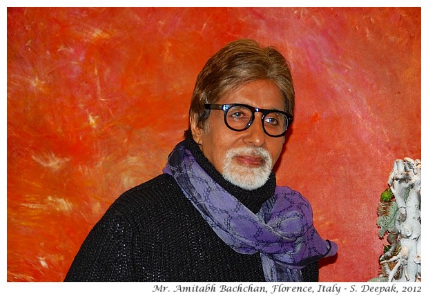 Mr. Amitabh Bachchan, Florence, Italy - S. Deepak, 2012