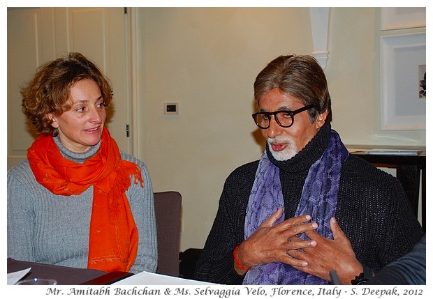 Mr. Amitabh Bachchan, Florence, Italy - S. Deepak, 2012