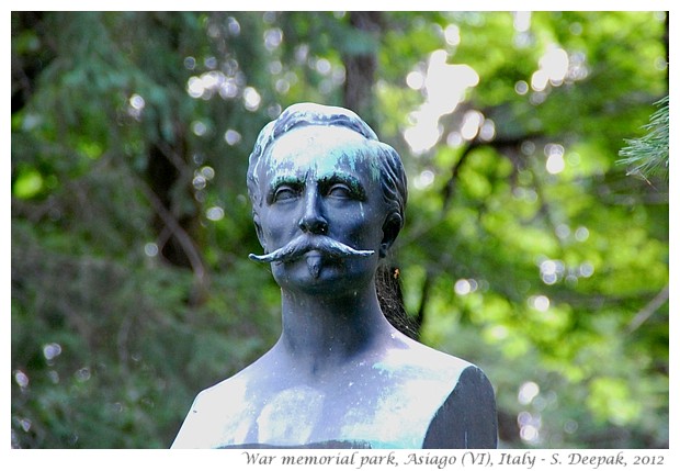 Soldier memorials park, Asiago (Vicenza) Italy - S. Deepak, 2012