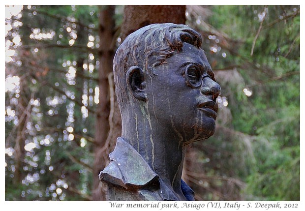 Soldier memorials park, Asiago (Vicenza) Italy - S. Deepak, 2012