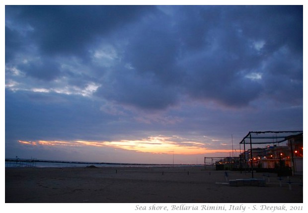 Clouds and storm, Bellaria seaside, Italy - S. Deepak, 2011