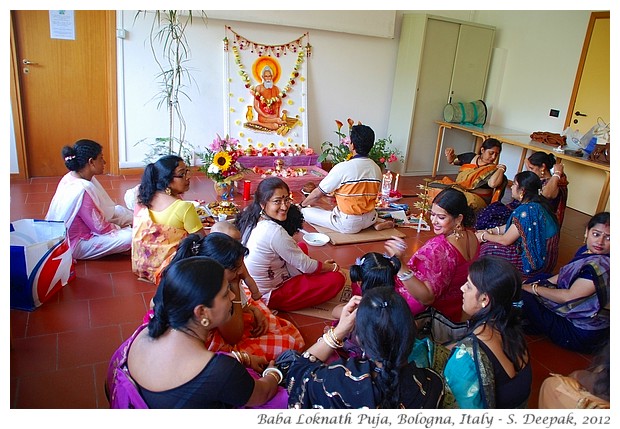 Loknath Baba Puja, Bologna, Italy - S. Deepak, 2012