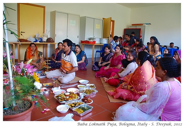 Loknath Baba Puja, Bologna, Italy - S. Deepak, 2012