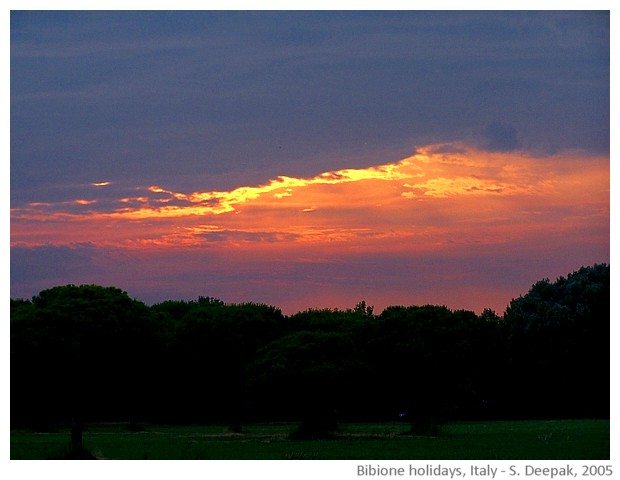 Holidays in Bibione, Italy - images by Sunil Deepak, 2005