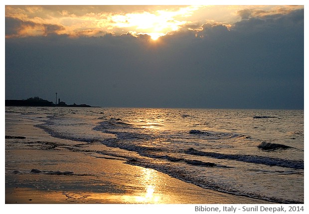 Seaside, Bibione, Italy - images by Sunil Deepak, 2014