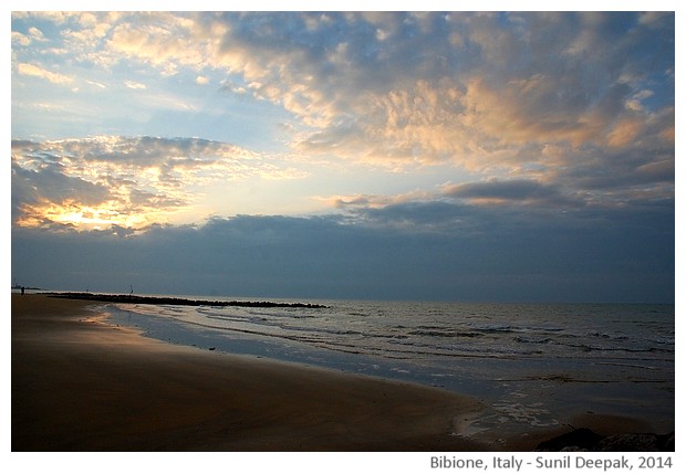 Seaside, Bibione, Italy - images by Sunil Deepak, 2014