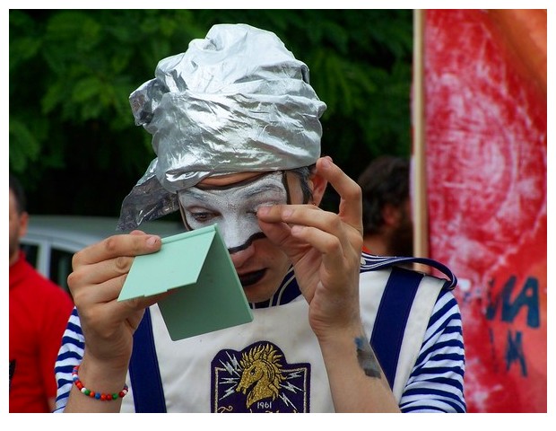 Blue dresses, Par Tot parade, Bologna