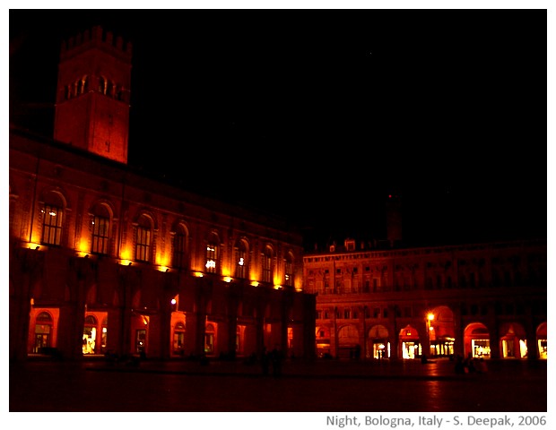 Bologna, Italy images by Sunil Deepak, 2006