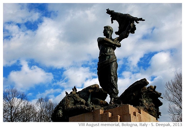 8 August 1948 war memorial, Bologna, Italy - S. Deepak, 2013