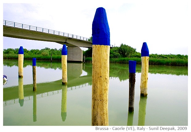 Boat port, Brussa Caorle (VE), Italy - images by Sunil Deepak, 2009