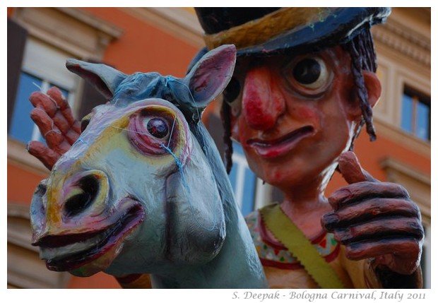 Cowboys at Bologna Carnival, Italy 2011, image by S. Deepak