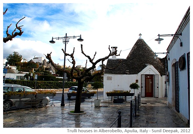 Trulli, traditional houses, Alberobello, Puglia, Italy - images by Sunil Deepak, 2012