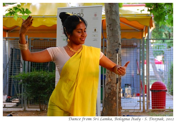 Sri Lankan Dancer, Bologna Italy - S. Deepak, 2012