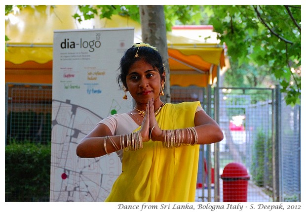 Sri Lankan Dancer, Bologna Italy - S. Deepak, 2012