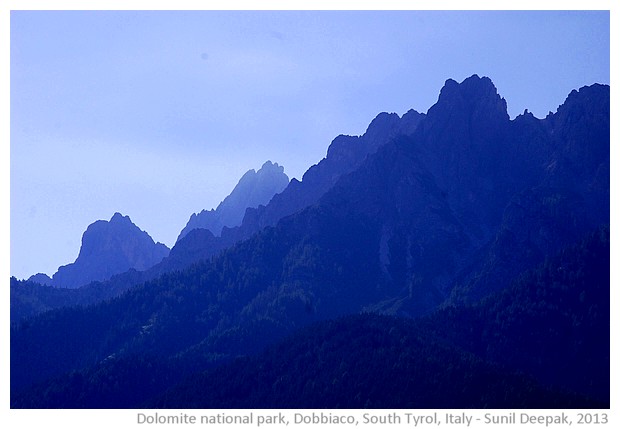 Fanes Dolomite national park, South Tyrol, Italy - images by Sunil Deepak, 2013