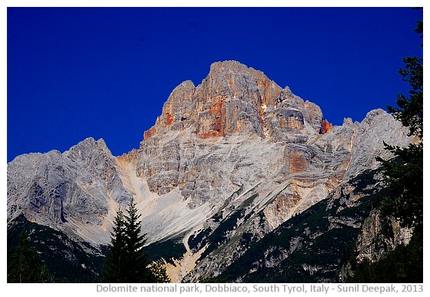 Fanes Dolomite national park, South Tyrol, Italy - images by Sunil Deepak, 2013