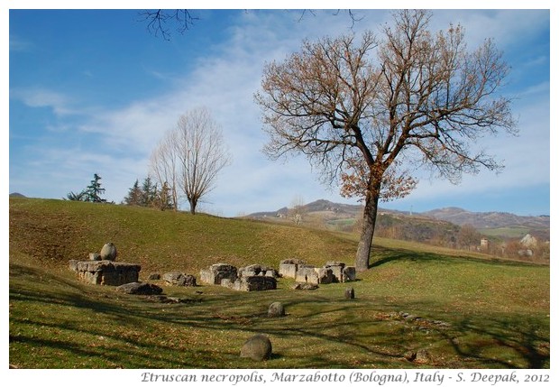 Etruscan necropolis, Marzabotto Bologna - S. Deepak, 2012