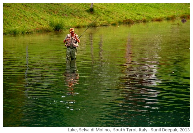 Selva di Molino lake, Alto Adige, Italy - images by Sunil Deepak, 2013