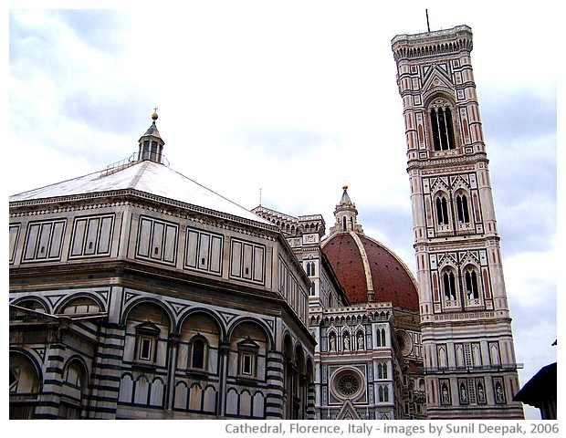 Places to see in Florence, Italy - images by Sunil Deepak, 2006