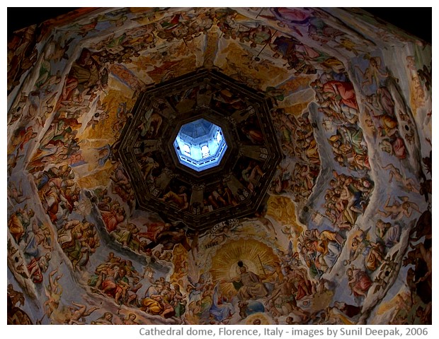 Places to see in Florence, Italy - images by Sunil Deepak, 2006