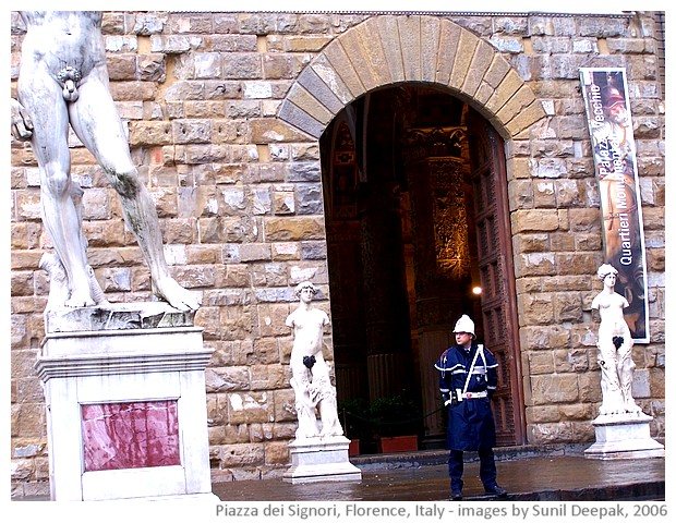 Places to see in Florence, Italy - images by Sunil Deepak, 2006