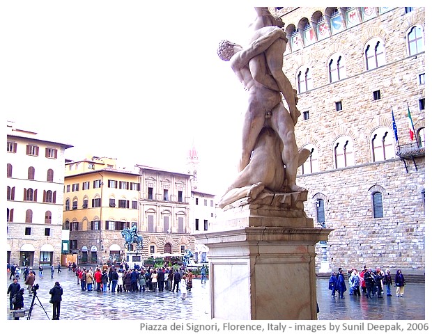 Places to see in Florence, Italy - images by Sunil Deepak, 2006