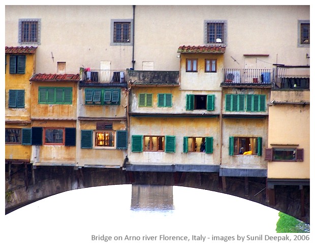 Places to see in Florence, Italy - images by Sunil Deepak, 2006