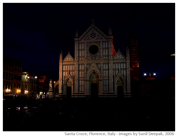 Places to see in Florence, Italy - images by Sunil Deepak, 2006