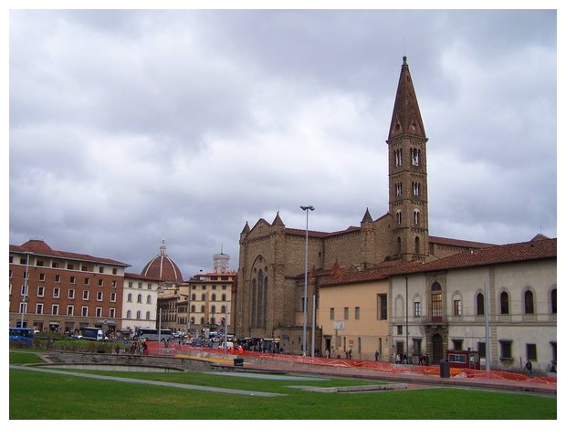 Italy, Florence, church bell towers