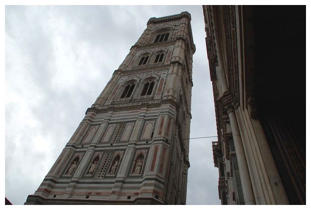 Italy, Florence, church bell towers