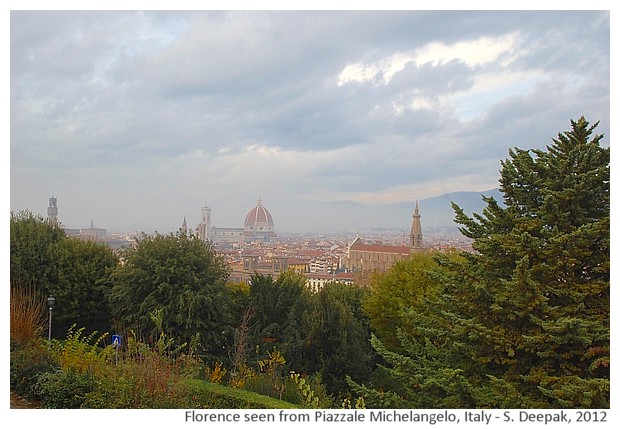 Florence from Michelangelo square, Italy - S. Deepak, 2012