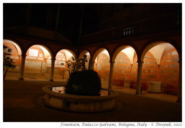 Fountain, Palazzo Galvani, Bologna, Italy - S. Deepak, 2012