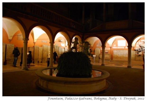 Fountain, Palazzo Galvani, Bologna, Italy - S. Deepak, 2012