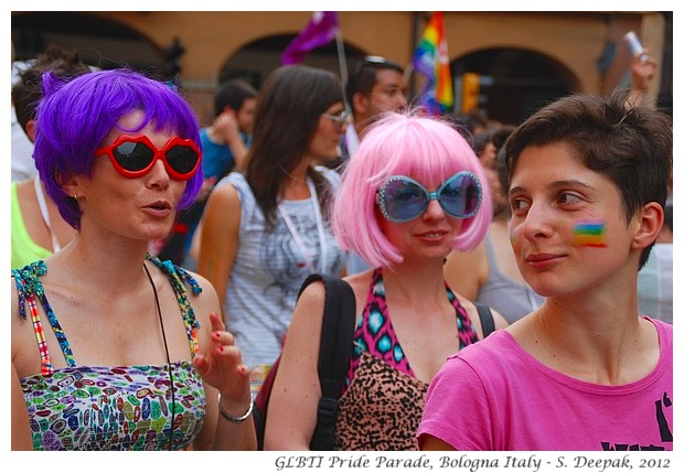 GLBTI Pride parade, Bologna, Italy - S. Deepak, 2012