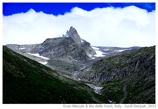 Gran Mesule mountain, Alto Adige, Italy - images by Sunil Deepak