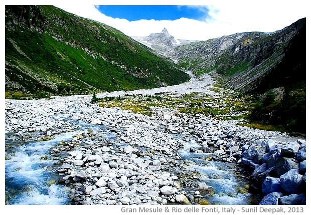 Gran Mesule mountain, Alto Adige, Italy - images by Sunil Deepak