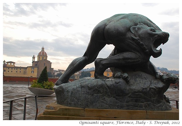 Hercules in Ognisanti square, Florence, Italy - S. Deepak, 2012