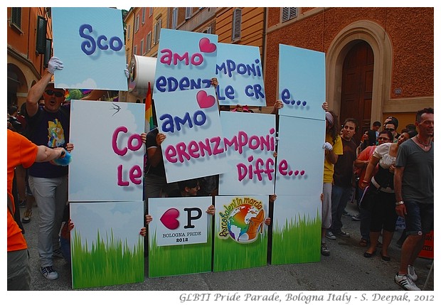 Bologna GLBTI Pride Parade, Italy - S. Deepak, 2012