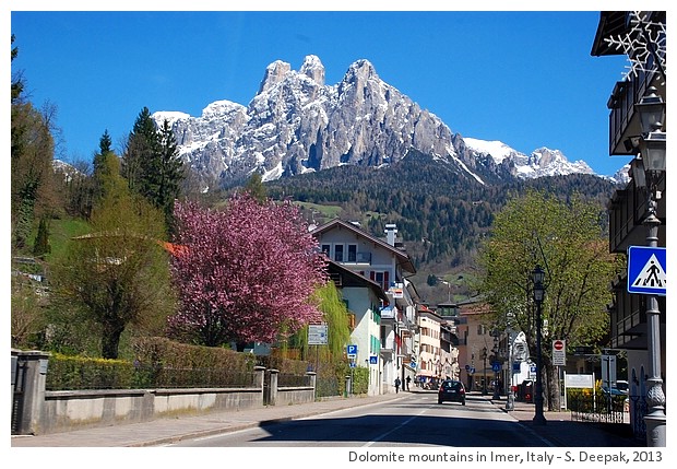 Dolomite mountains, Imer, Italy - S. Deepak, 2013