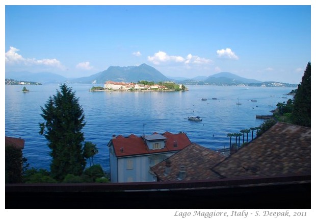 Lago Maggiore seen from train, Italy - S. Deepak, 2011