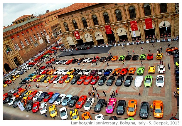 Lamborghini anniversary exhibition, Bologna, Italy - images by Sunil Deepak, 2013