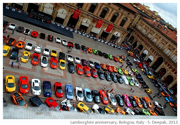 Lamborghini anniversary exhibition, Bologna, Italy - images by Sunil Deepak, 2013