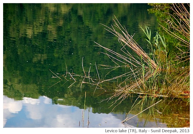 Levico lake (Trento), Italy - images by Sunil Deepak, 2013