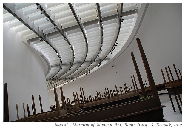 Maxxi, modern art museum Rome - S. Deepak, 2012