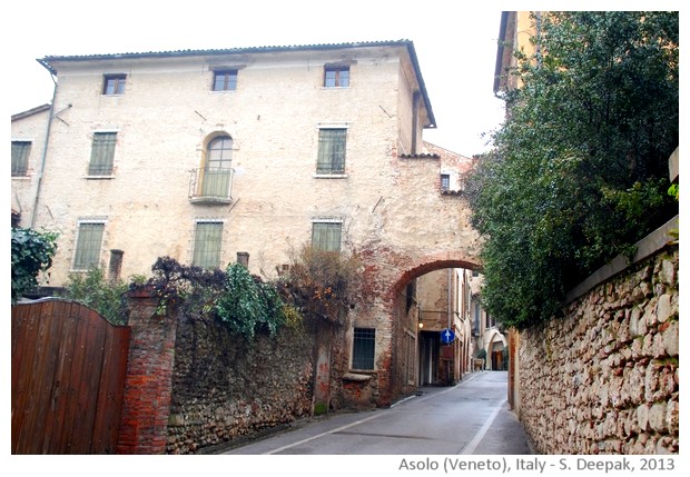 Asolo city centre, Veneto, Italy - images by S. Deepak, 2013