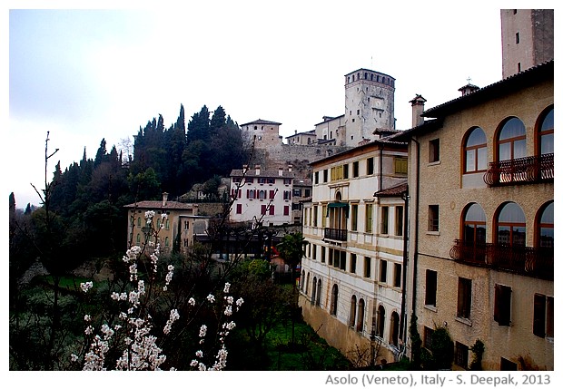 Asolo city centre, Veneto, Italy - images by S. Deepak, 2013