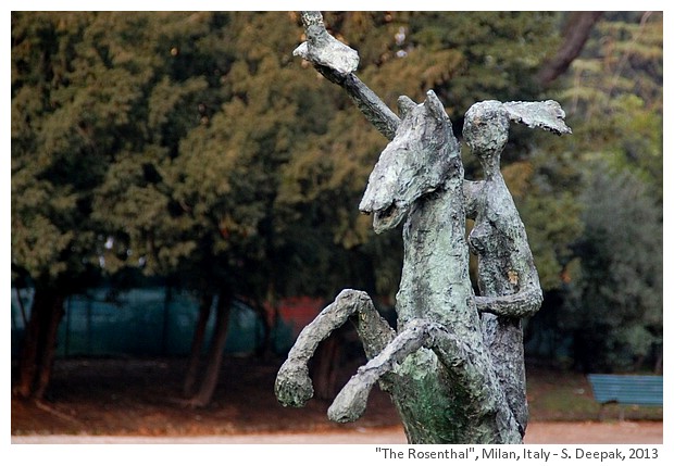 Horses by Harry Rosenthal, Piazza cavour, Milano, Italy - S. Deepak, 2013