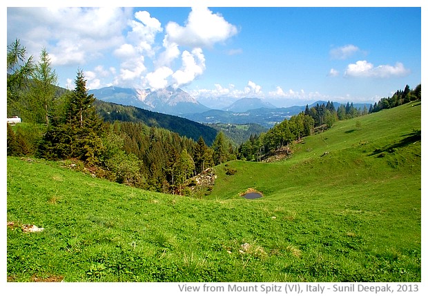 Mount Spitz, Altopiano Fiorentino, Vicenza, Italy - images by Sunil Deepak, 2013